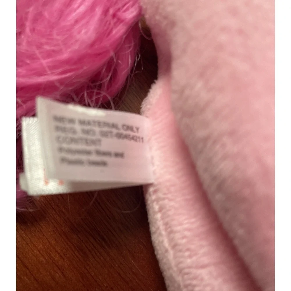 TY beanie‎ babies my little pony pinkie pie plush 7